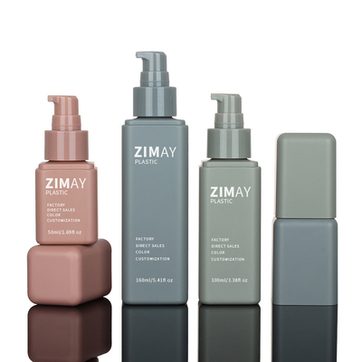 卸し売り50ml 100ml 150mlは正方形の長方形のローションの毛のクチクラ オイルのクリームのスプレーのびんを曇らした