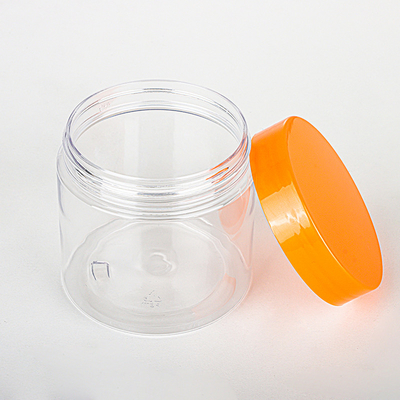 アクリルの毛の目のクリーム色の二重壁のピンクの瓶を包む50g 1.7ozの化粧品のskincare