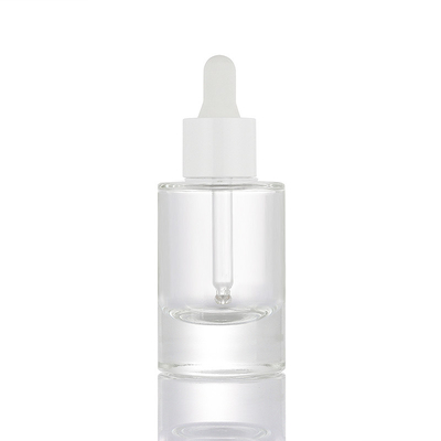 OEM/OEM サービス透明マット 30 ml 液体エッセンシャル オイル ヘア ドロッパー ボトル