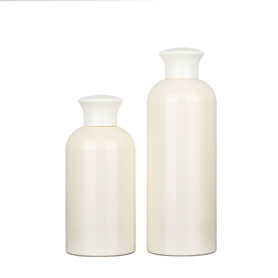化粧品のプラスチック トナーびん300ml 350mlの透明な円形のプラスチックびん