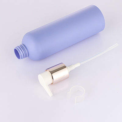 紫色シリンダー円形の化粧品のローションのびん150ml 250ml 300mlポンプ スプレーヤー