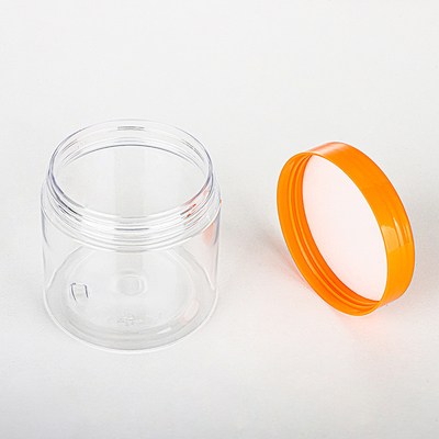 アクリルの毛の目のクリーム色の二重壁のピンクの瓶を包む50g 1.7ozの化粧品のskincare