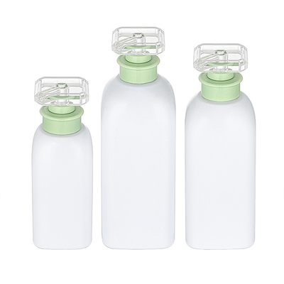 詰め替え式の注文300ml 500ml 700mlの緑の毛延長プラスチック ボディ洗浄ローションのシャワーのゲルのびん