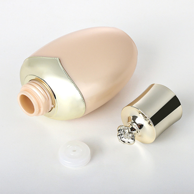 贅沢な金の独特な50ml表面クリームの瓶100ml 120ml 150mlのトナーのローションのびんのSkincareのスーツの包装