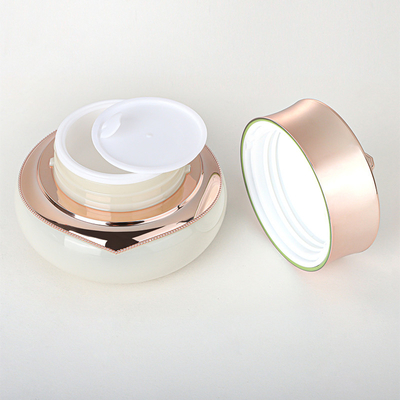 贅沢な金の独特な50ml表面クリームの瓶100ml 120ml 150mlのトナーのローションのびんのSkincareのスーツの包装