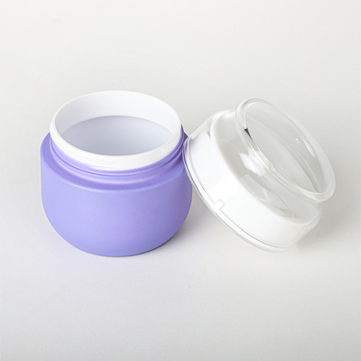 空の注文の紫色のヘア ケアのスプレーのプラスチック化粧品の包装のびんおよび瓶セット