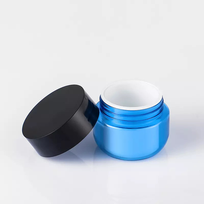 食品等級の表面クリームの粉の瓶ボディは化粧品の二重壁の包装の容器にバターをつける