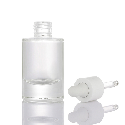 OEM/OEM サービス透明マット 30 ml 液体エッセンシャル オイル ヘア ドロッパー ボトル
