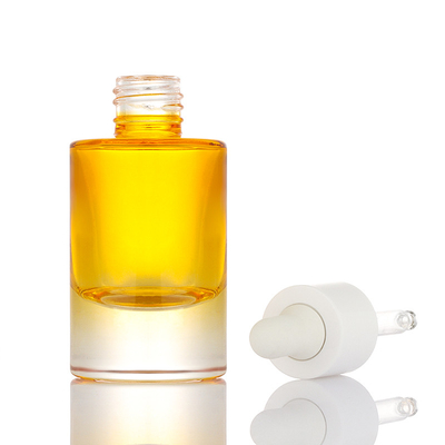 化粧品のための高品質 30ml ファンシー エッセンシャル オイル スクエア プラスチック スポイト ボトル