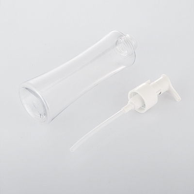 透明なカスタム空の化粧品プラスチック フェイス クリーム ボディ ローション 200ml ポンプ ボトル