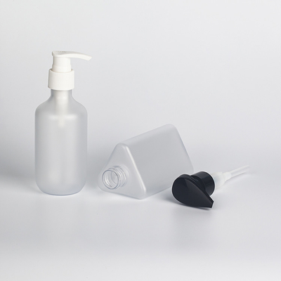 無光沢の白い HDPE の化粧品のローションのびんのプラスチック 30ml 60ml 100ml のスキン ケアの包装