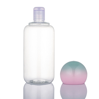 500mlねじ上の帽子のSkincareの包装を用いるプラスチック シャンプーのローションのびん