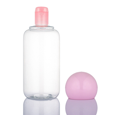 500mlねじ上の帽子のSkincareの包装を用いるプラスチック シャンプーのローションのびん