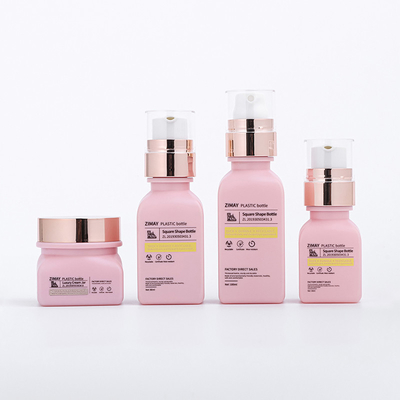 化粧品のskincareのために置かれる顧客用プラスチックびんは包装のスーツを震動させる