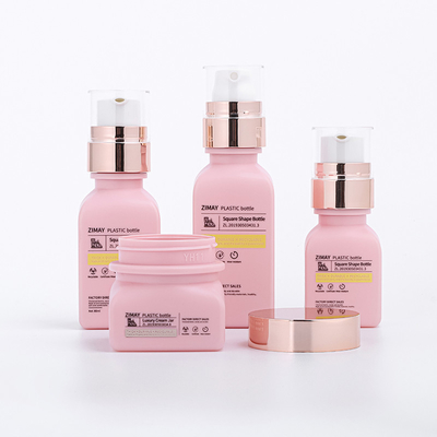化粧品のskincareのために置かれる顧客用プラスチックびんは包装のスーツを震動させる