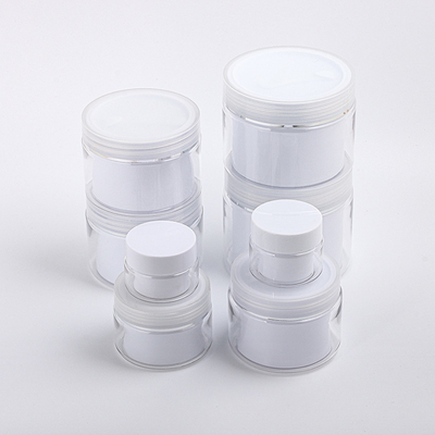 壁の瓶は手の毛のスキン ケアのローションの構造のプラスチック クリームの瓶の化粧品に直面する