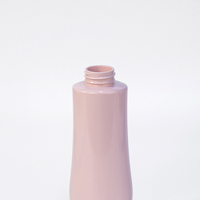 贅沢な300ml 500ml 700mlペット普及した白いピンクの単位はロゴの金ポンプ プラスチック シャンプーのびんをカスタマイズする