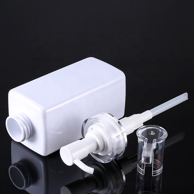 贅沢な300ml 400ml 500mlのホテルの空のコンディショナーPackaging16ozの人の金ポンプを搭載する明確なローションのプラスチック シャンプーのびん