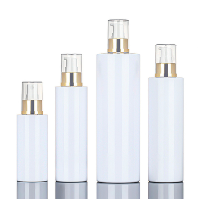 化粧品ボディ霧の噴霧器のクリーニングのためのプラスチック スプレーのローションの金の上のびんのあたりの卸し売り120ml 200ml 250ml 500ml