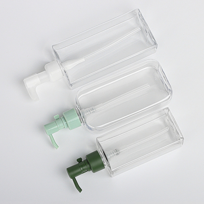 容器プラスチック ポンプ美顔術の清潔になるオイルBottlを包む明確な空の円形ボディ ローションの化粧品