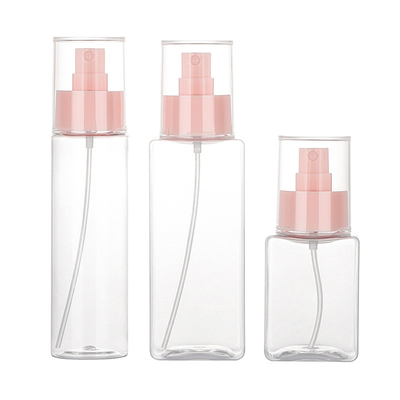 優雅な24mmの口48mmの直径とのピンク ペット スプレーのびん100ml 200ml
