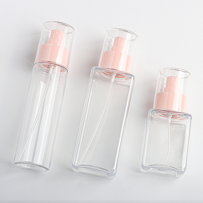 優雅な24mmの口48mmの直径とのピンク ペット スプレーのびん100ml 200ml