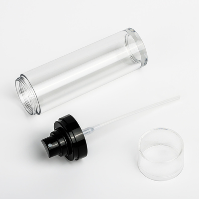 カスタマイズされたマット ペット化粧品透明スプレー ボトル 50 ml 80 ml 100 ml