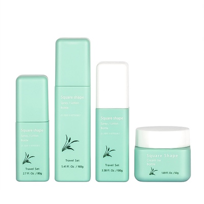 受諾可能な曇らされた贅沢な化粧品のびんセット100ml 120ml 160ml OEM