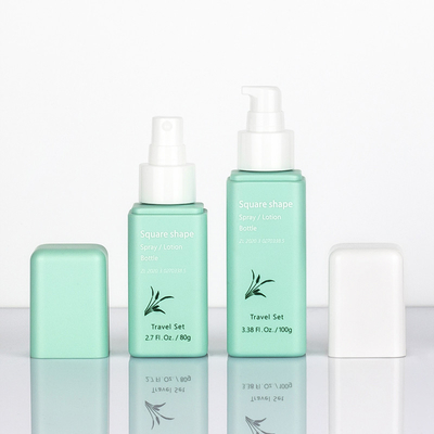 受諾可能な曇らされた贅沢な化粧品のびんセット100ml 120ml 160ml OEM
