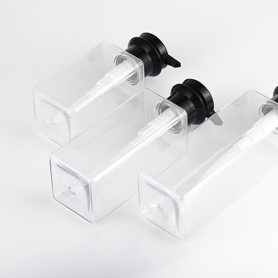 透明で贅沢なローション ポンプびんPETGのプラスチック350ML