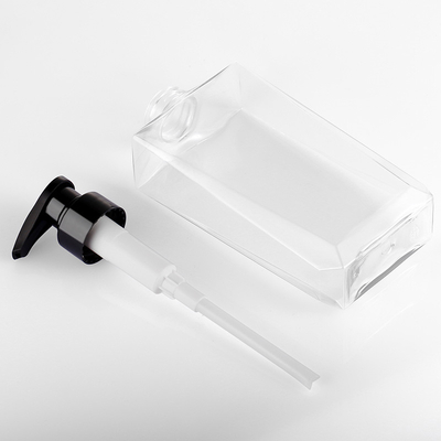 詰め替え式の16のOzのローション ポンプびんの半端ものは空気のないペット プラスチックを形づける