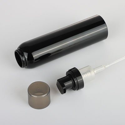 空気のない黒い泡の石鹸ディスペンサーのびんポンプを包んでいるシリンダー ペット180ml 200ml